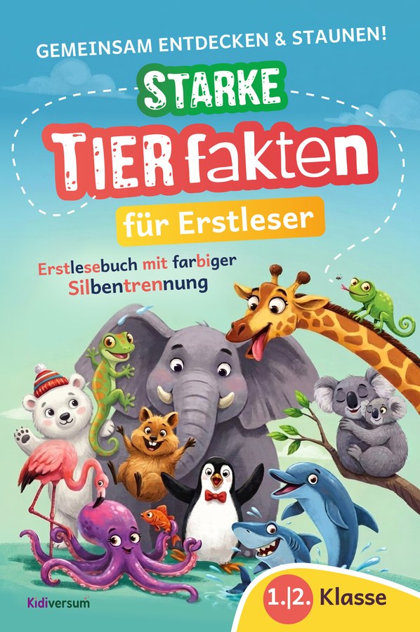 Starke Tierfakten für Erstleser
